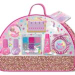 کیف لوازم آرایشی مدل یونیکورنی درخشان, image 4