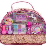 کیف لوازم آرایشی مدل یونیکورنی درخشان, image 2