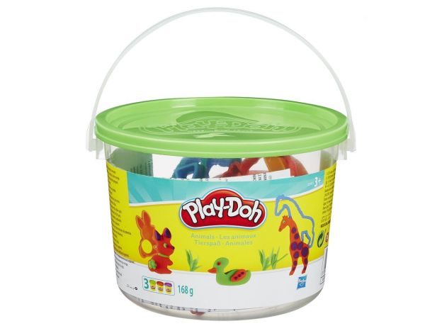 ست خمیربازی مدل حیوانات Play Doh (سبز), تنوع: 23414EU4-Play Doh Green, image