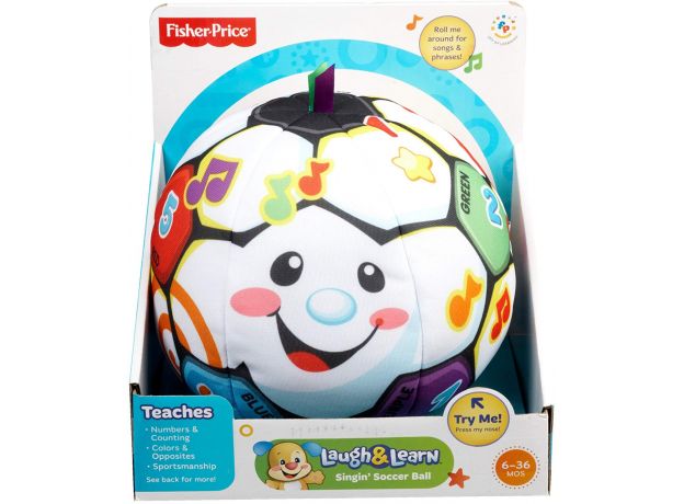 بازی آموزشی توپ فوتبال موزیکال Fisher Price, image