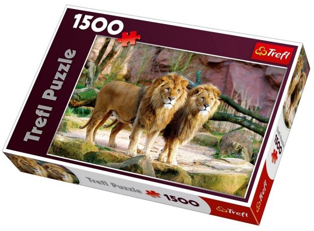 پازل 1500 تکه ترفل مدل شیرها, image