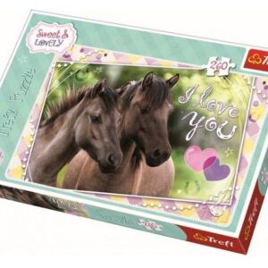 پازل 260 تکه ترفل مدل We love horses, image