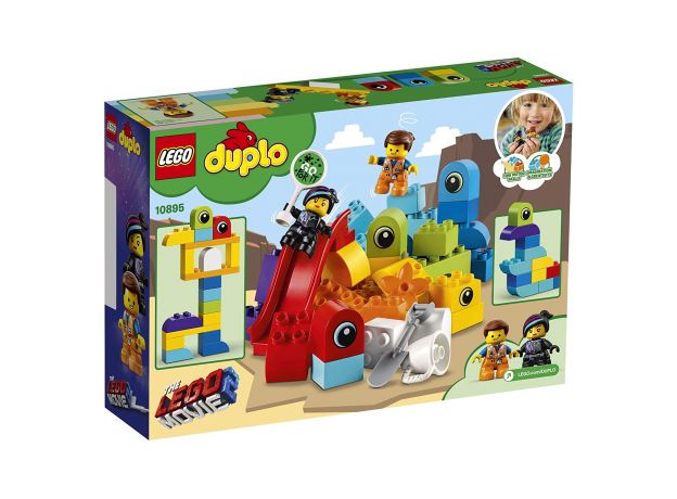 لگو مدل ملاقات کنندگان لوسی و امت از سیاره دوپلو سری دوپلو (10895), image