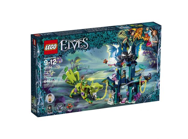 لگو مدل برج ناکتورا و نجات روباه سری الویز (41194), image