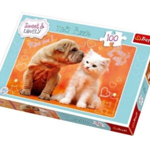 پازل 100 تکه ترفل مدل Hugs, image