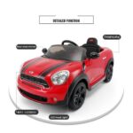 ماشین سواری شارژی 2 سرعته مینی کوپر راستار (قرمز), image 2