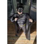 لباس بتمن با ماسک و شنل سایز M, image