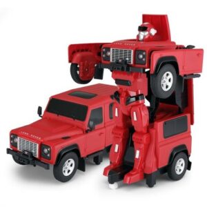 ماشین کنترلی تبدیل شونده لندرور دیفندر قرمز راستار با مقیاس 1:14, تنوع: 76400-Red, image