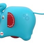فیل چرخ دار fisher price, image 3