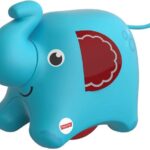 فیل چرخ دار fisher price, image 4
