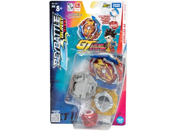 فرفره انفجاری BeyBattle سری GT Layer System مدل Achilles A5, تنوع: BB-150-T-Achilles A5, image