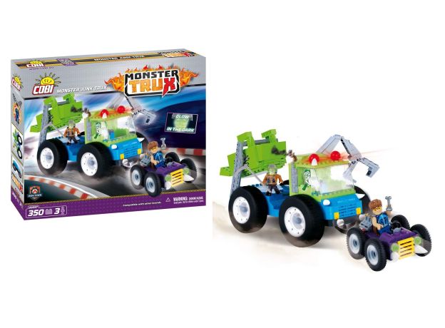 بلاک ساختنی کوبی مدل Monster Junk Trux, image