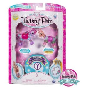 پک 3 تایی دستبندهای درخشان Twisty Petz مدل Unicorn & Llama