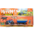 پک تریلر و تراکتور Match Box سری Hitch and Haul مدل Farm Trailer, تنوع: H1235-Farm Trailer, image