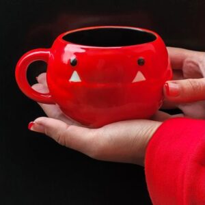 ماگ سرامیک طرح هیولا کوچولوی قرمز