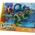 ست بازی شکارچیان دایناسور Dino Valley مدل Ranger and Dinosaur, تنوع: 542015-Dinosaur Set Green, image 2
