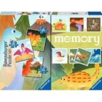 پازل 3 در 1 و بازی مموری راونزبرگر مدل دایناسور, image 3