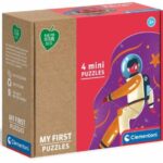 پازل 4 در 1 کلمنتونی مدل سفر به ماه, image