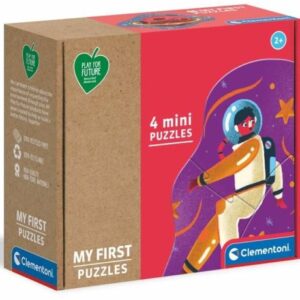 پازل 4 در 1 کلمنتونی مدل سفر به ماه, image