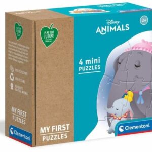 پازل 4 در 1 کلمنتونی مدل حيوانات ديزنی