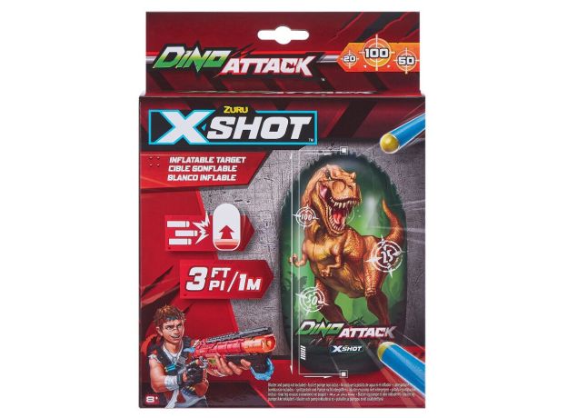 هدف تیراندازی بادی ایکس شات X-Shot مدل Dino Attack, image