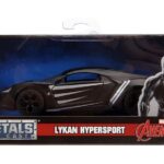 ماشین فلزی لیکان هایپراسپورت پلنگ سیاه با مقیاس 1:32, تنوع: 253222005-Black Panther Lykan, image 6