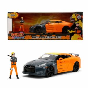 ماشین فلزی نیسان GT-R (R35) 2009 به همراه فیگور ناروتو با مقیاس 1:24