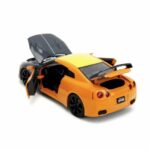 ماشین فلزی نیسان GT-R (R35) 2009 به همراه فیگور ناروتو با مقیاس 1:24, تنوع: Naruto-253255054, image 4