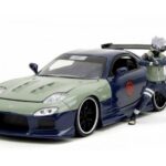 ماشین فلزی مزدا RX-7 1993 به همراه فیگور کاکاشی هاتاکه با مقیاس 1:24, تنوع: Kakashi Hatake-253255055, image 12
