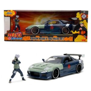 ماشین فلزی مزدا RX-7 1993 به همراه فیگور کاکاشی هاتاکه با مقیاس 1:24