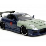 ماشین فلزی مزدا RX-7 1993 به همراه فیگور کاکاشی هاتاکه با مقیاس 1:24, تنوع: Kakashi Hatake-253255055, image 5