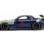ماشین فلزی مزدا RX-7 1993 به همراه فیگور کاکاشی هاتاکه با مقیاس 1:24, تنوع: Kakashi Hatake-253255055, image 6