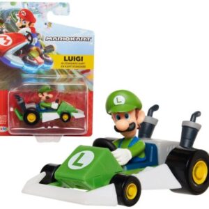 ماشین 6 سانتی لوئیجی به همراه فیگور, تنوع: 40303-Super Mario Kart Luigi, image