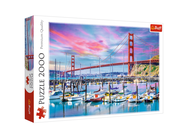 پازل 2000 تکه ترفل مدل گلدن گیت در سانفرانسیسکو, image