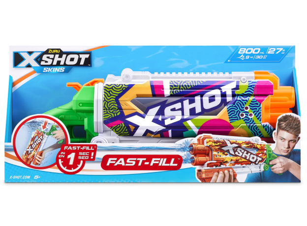 تفنگ آبپاش ایکس شات X-Shot سری Skins مدل Ripple, تنوع: 11855-Ripple, image