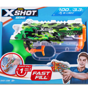 تفنگ آبپاش ایکس شات X-Shot سری Skins مدل Jungle Camo