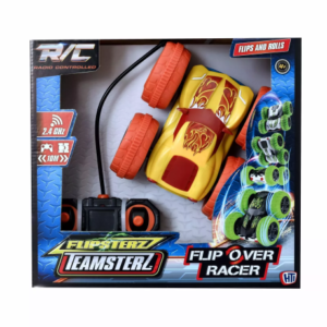 ماشین کنترلی Flipsterz مدل Flip Over Racer زرد و آبی, image