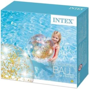 توپ بادی درخشان اینتکس Intex مدل طلایی