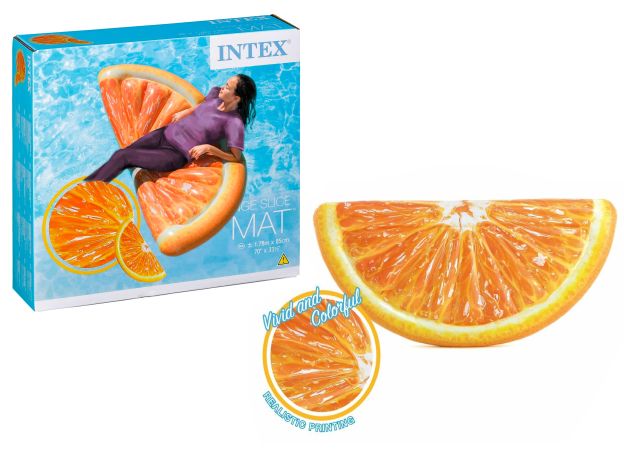تشک بادی اینتکس Intex مدل پرتقال, image