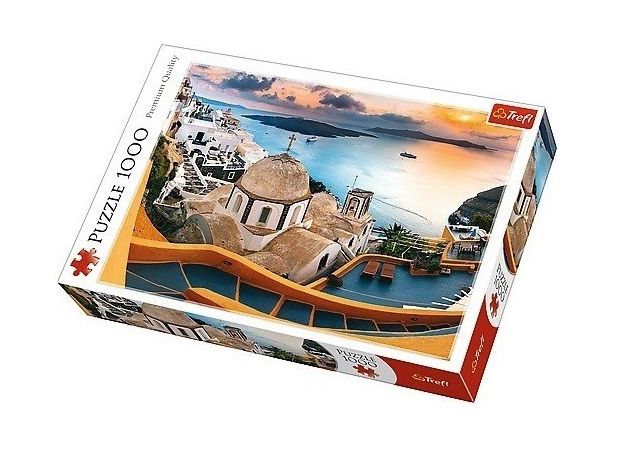 پازل 1000 تکه ترفل مدل Fairytale Santorini, image