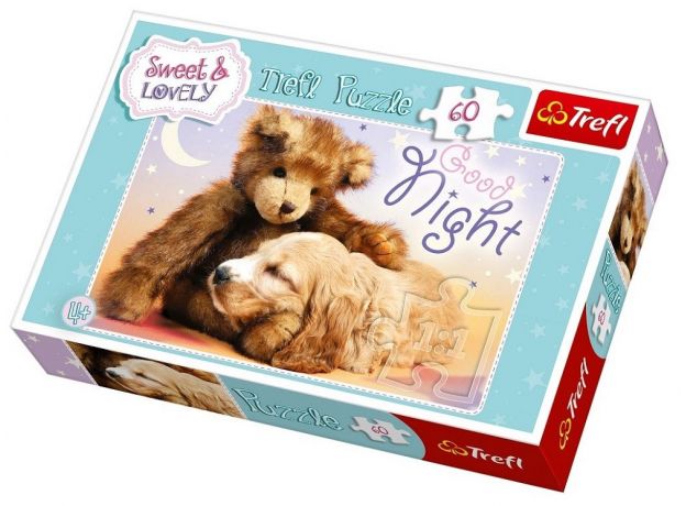 پازل 60 تکه ترفل مدل Good night, image