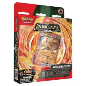 پک کارت بازی Pokemon سری Deluxe Battle Deck مدل Nine Tales ex
