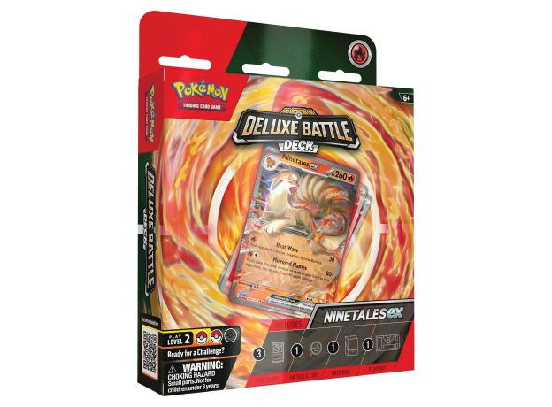 پک کارت بازی Pokemon سری Deluxe Battle Deck مدل Nine Tales ex, تنوع: PK290-85600-Nine Tales ex, image