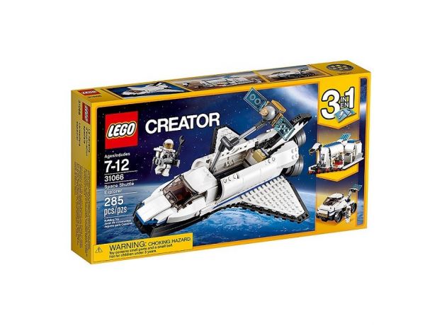 لگو 3X1 مدل فضانورد و سفینه فضایی سری کریتور (31066), image