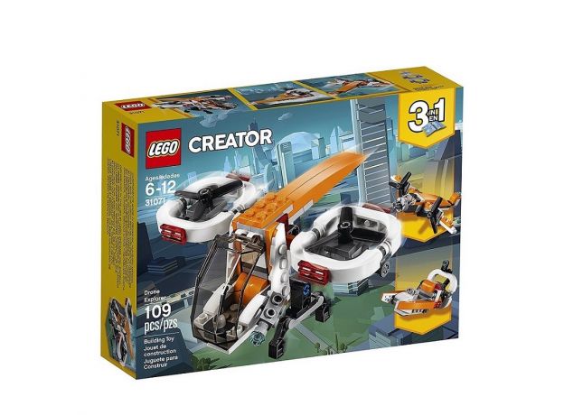 لگو 3X1 مدل هلیکوپتر بدون سرنشین EXPLORER سری کریتور (31071), image