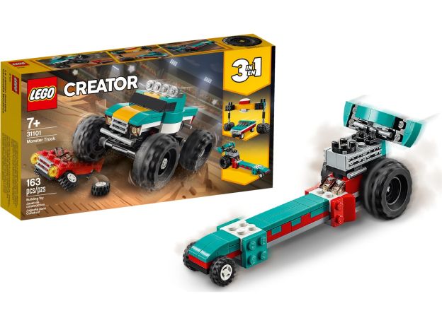 لگو کریتور 3 در 1 مدل کامیون هیولا (31101), image