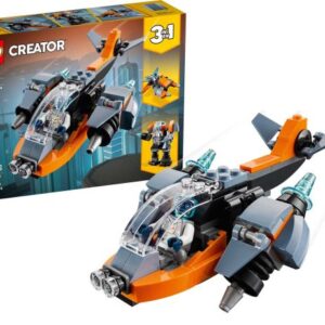 لگو کریتور 3 در 1 مدل سایبر درون (31111)