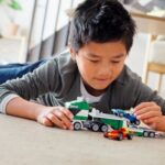 لگو کریتور 3 در 1 مدل کامیون حمل ماشین مسابقه (31113), image 2