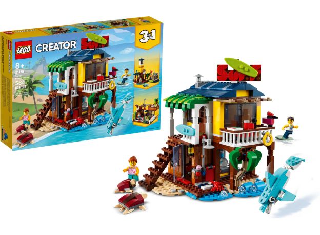 لگو کریتور 3 در 1 مدل خانه ساحلی (31118), image