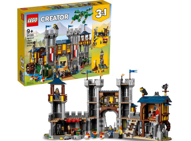 لگو کریتور مدل قلعه قرون وسطی (31120), image
